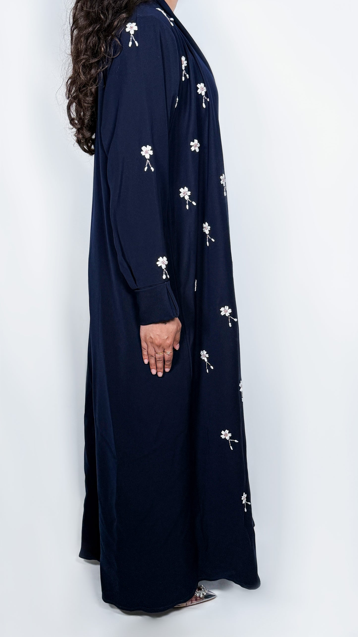 Ocean blue Abaya