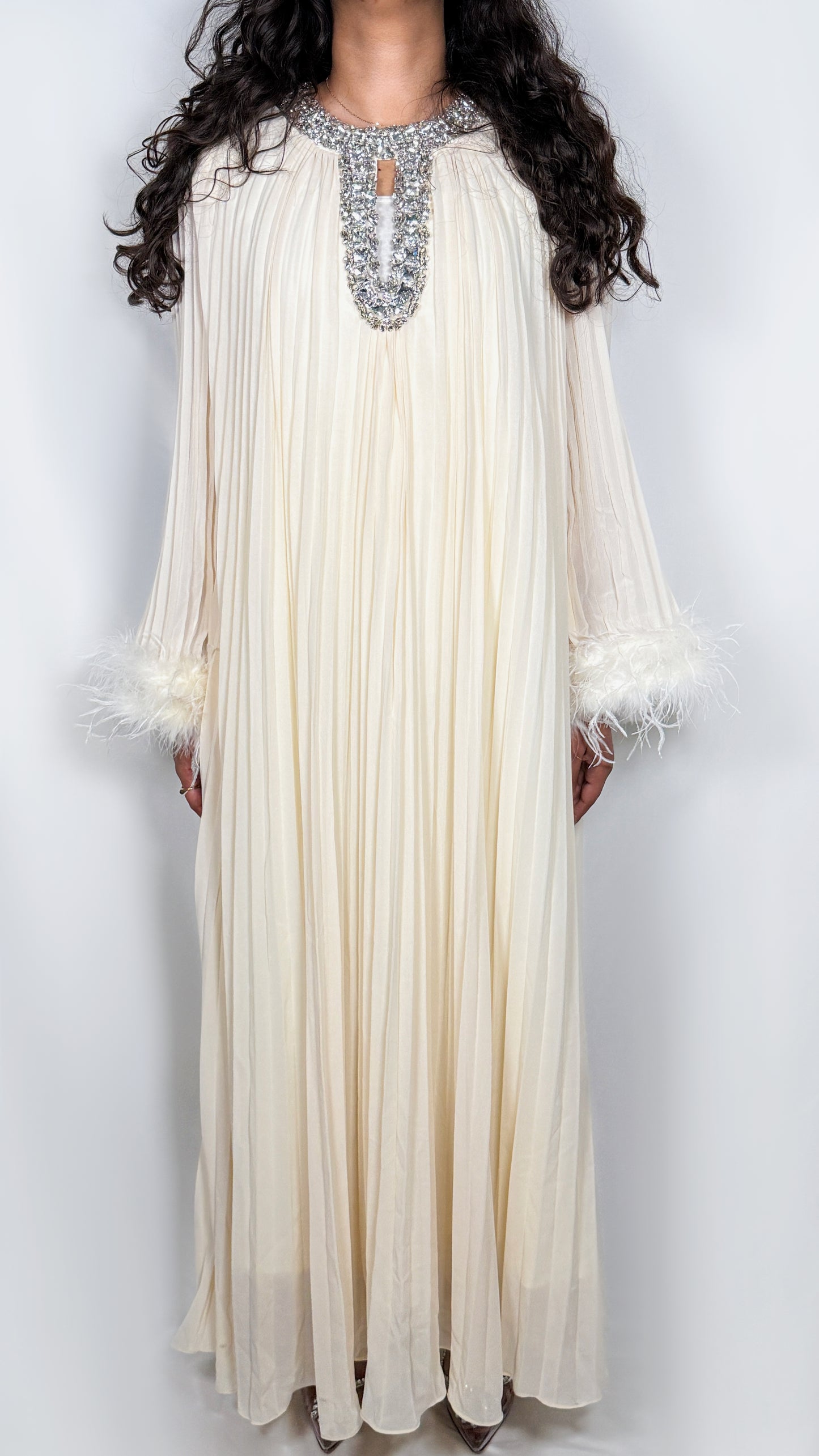 Pearlescent dress