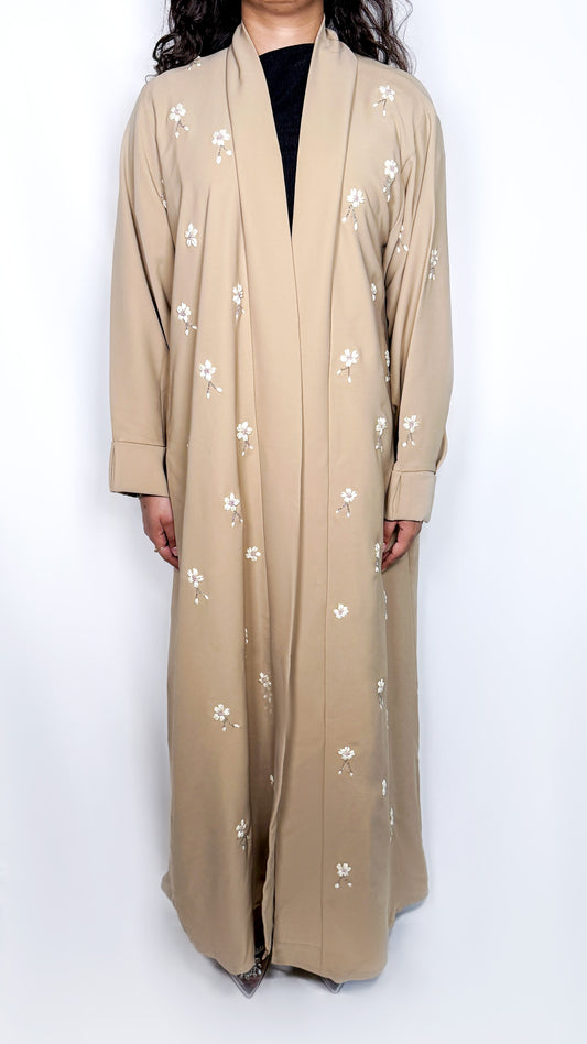 Desert sand Abaya