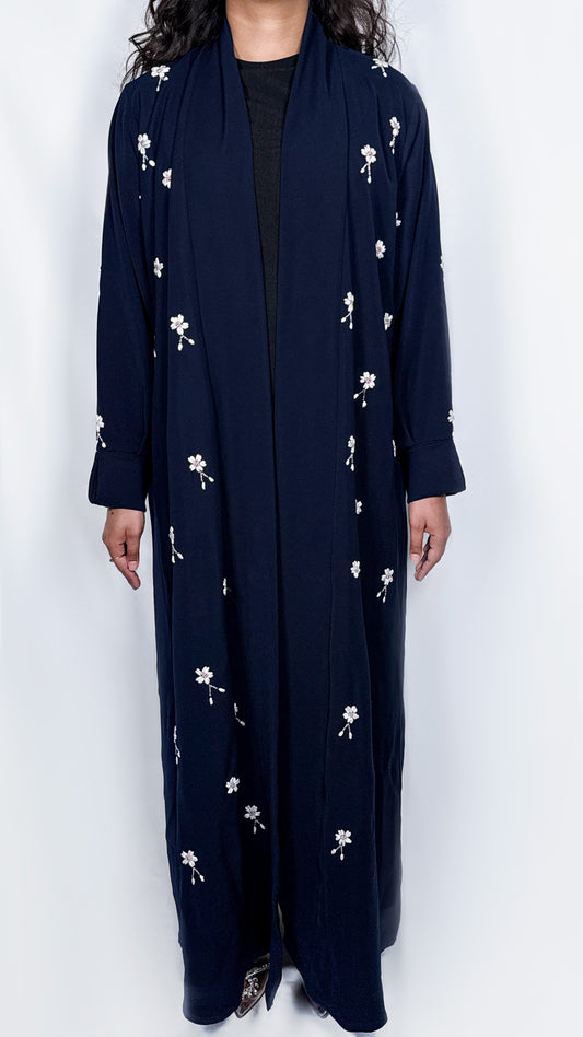Ocean blue Abaya
