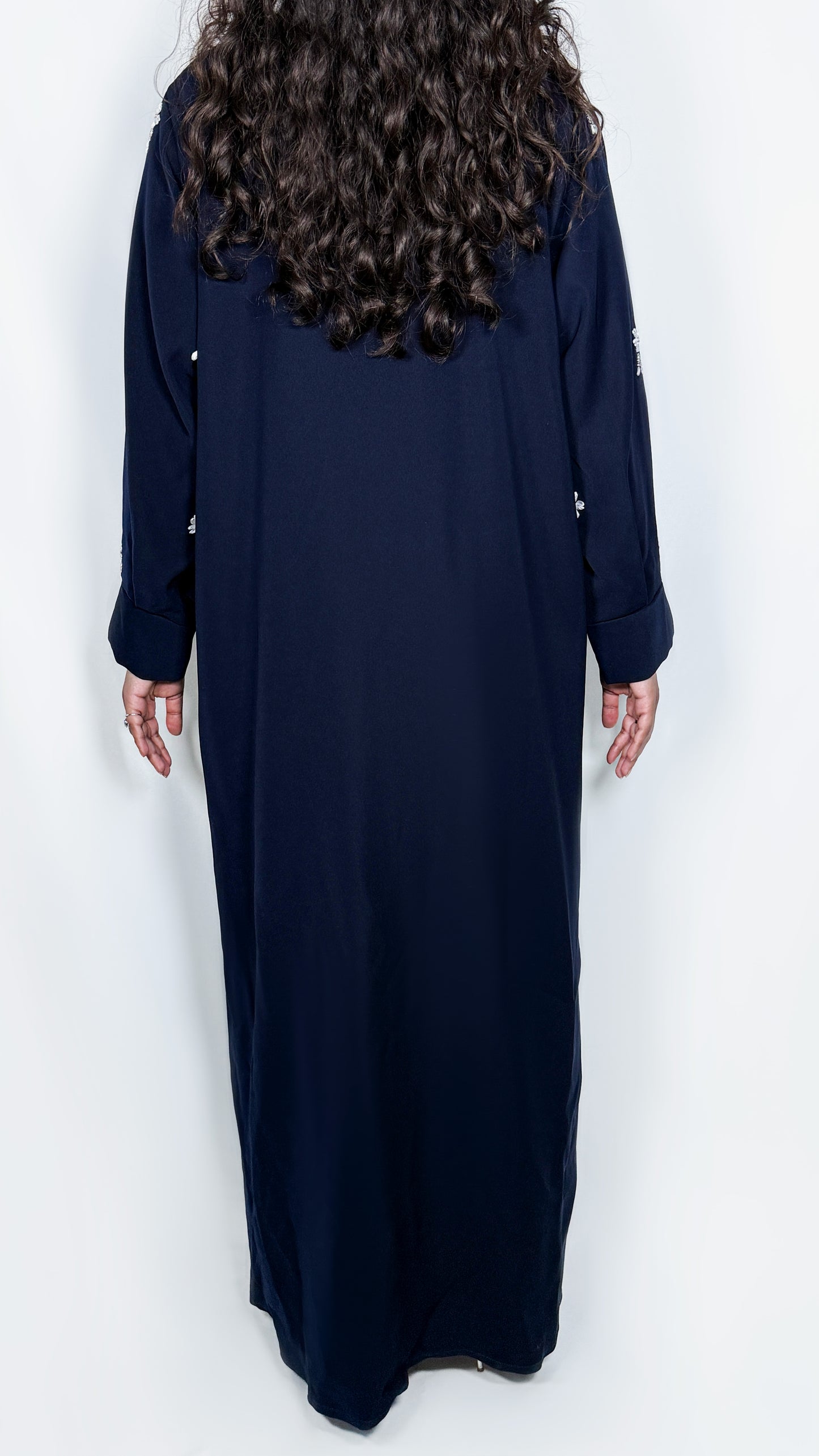 Ocean blue Abaya