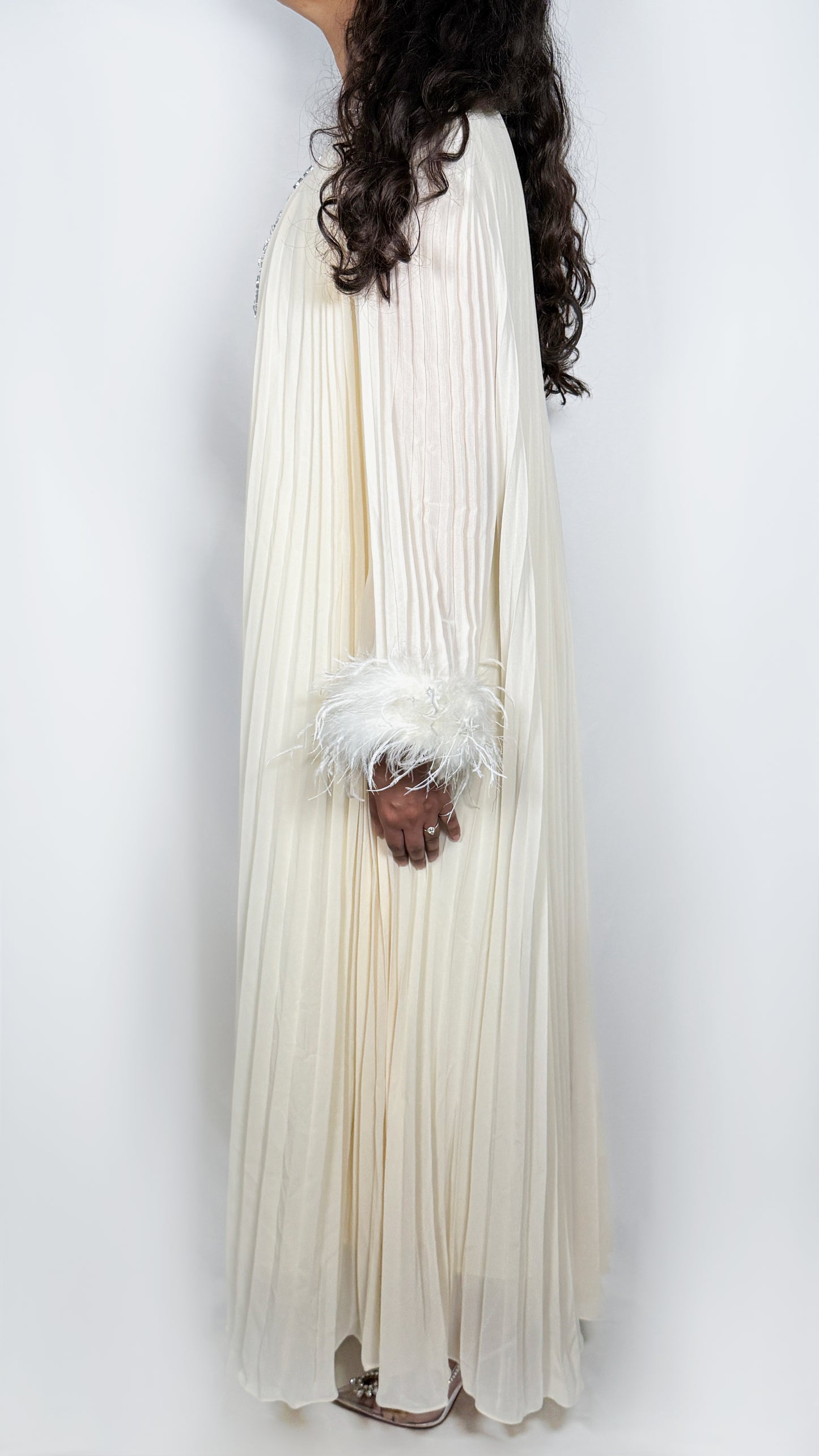 Pearlescent dress